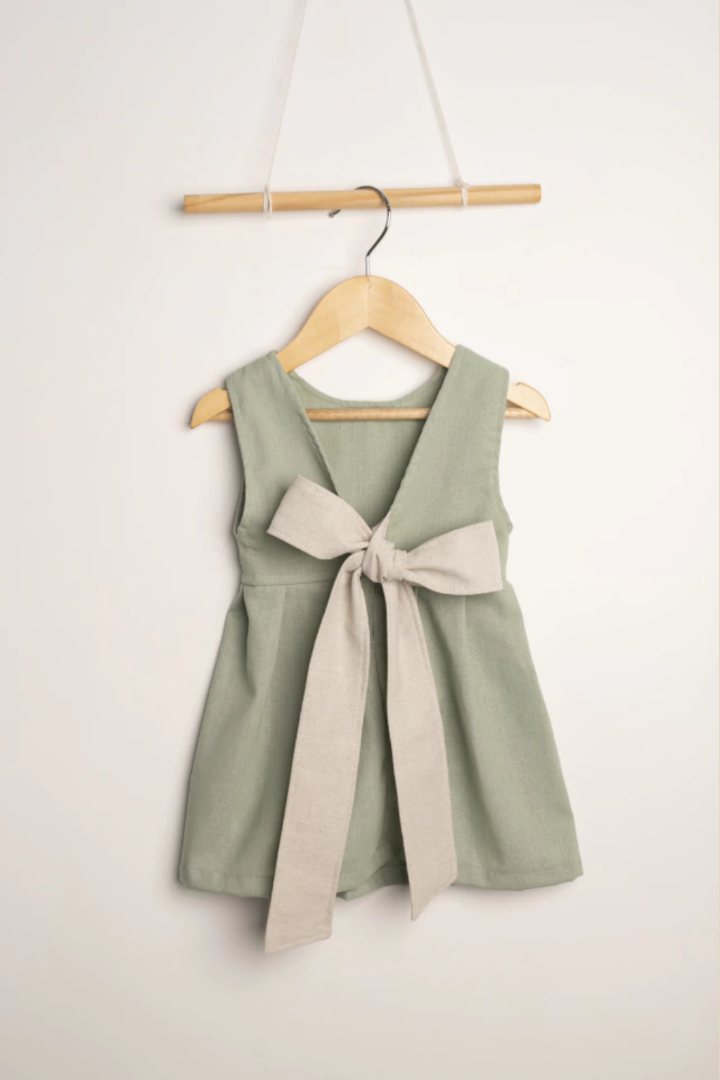 Vestido Ísis Verde Menta