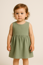 Vestido Ísis Verde Menta