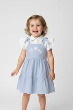 Vestido Sophia Azul com Camisa