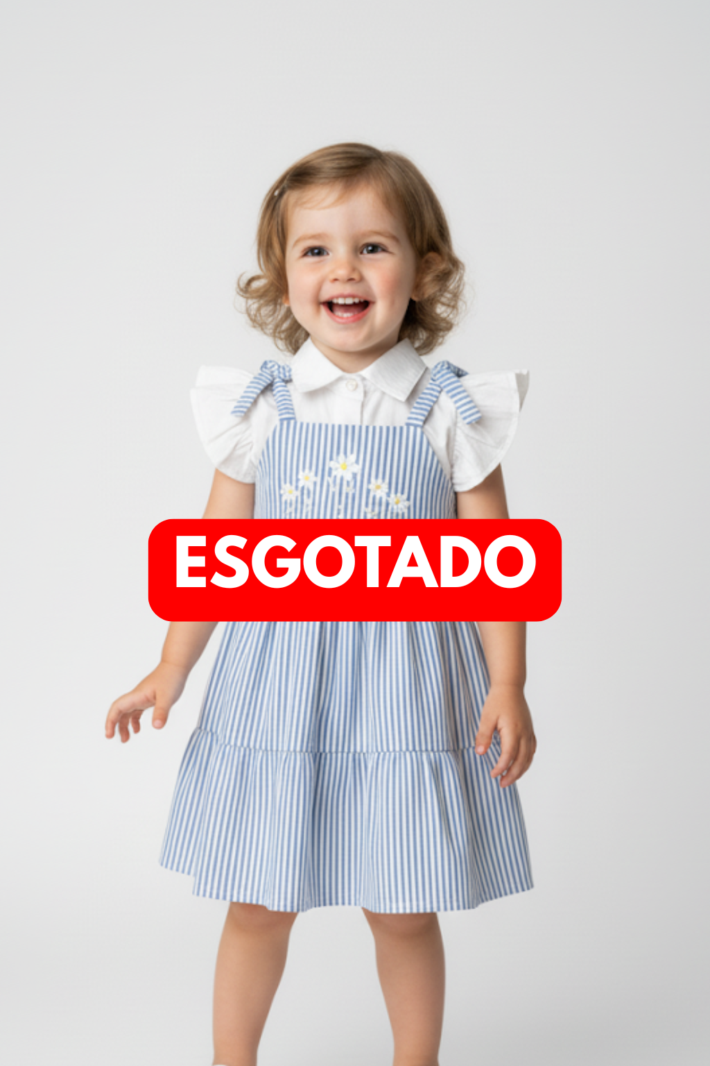 Vestido Sophia Azul com Camisa