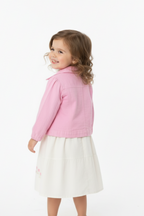 Vestido Lara Branco com Jaquetinha