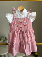 Vestido Sophia Vermelho com Camisa