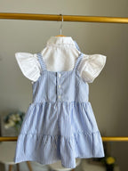 Vestido Sophia Azul com Camisa